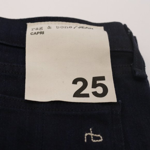 Rag & Bone Classic Dark Blue Skinny Jeans - NWT - Picture 2 of 10